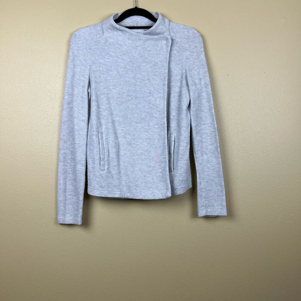 LOU & GREY Cardigan Sweater Women Lightweight Soft Knit Wrap Jacket Spring Size